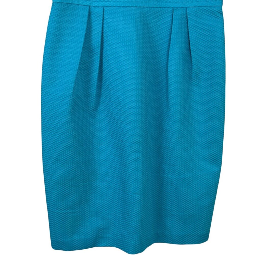 Eliza J Teal Sleeveless Midi Sheath Dress - Picture 5 of 11